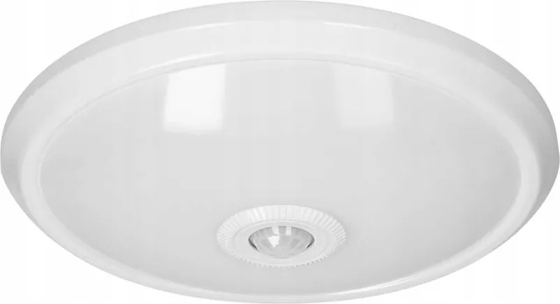 Zonda Led 16W, mozgásérzékelős plafon, 1100lm, IP20, 4000K, polikarbonát