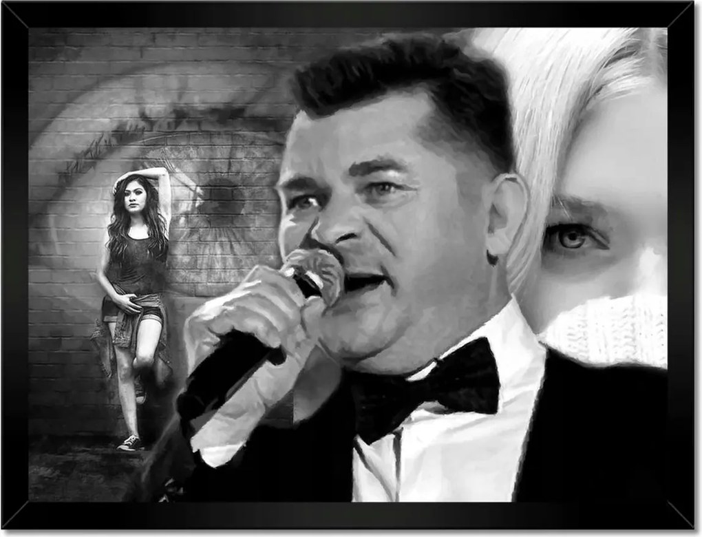 Poszterek keretben 40x30 Zenek Martyniuk Koncert
