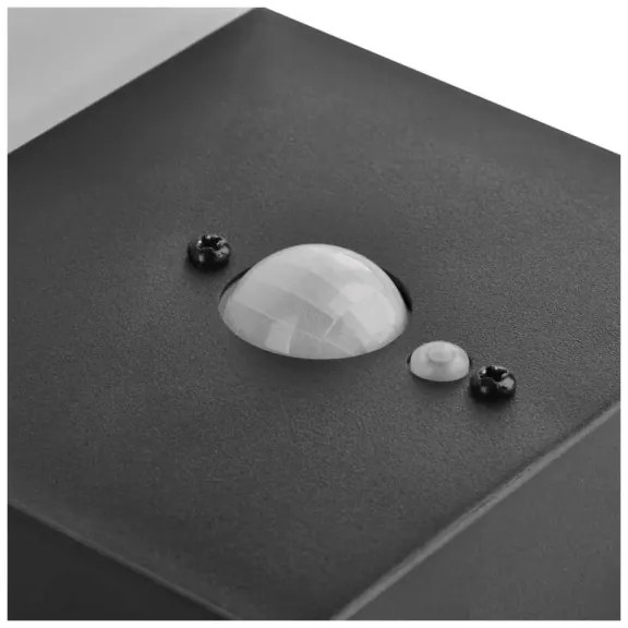 LED napelemes fali lámpa érzékelővel LED/4,4W/3,7V 2200 mAh IP44