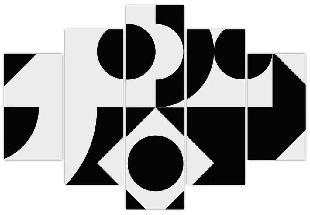 Kép - Geometriai absztrakció N⁰1 (150x105 cm)