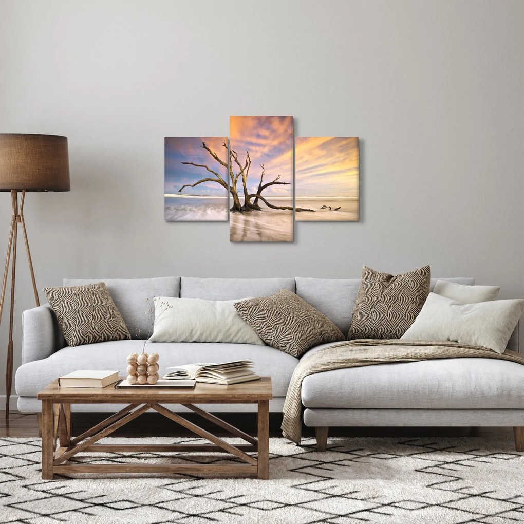 Egy fa képe az óceánban (90x60 cm)