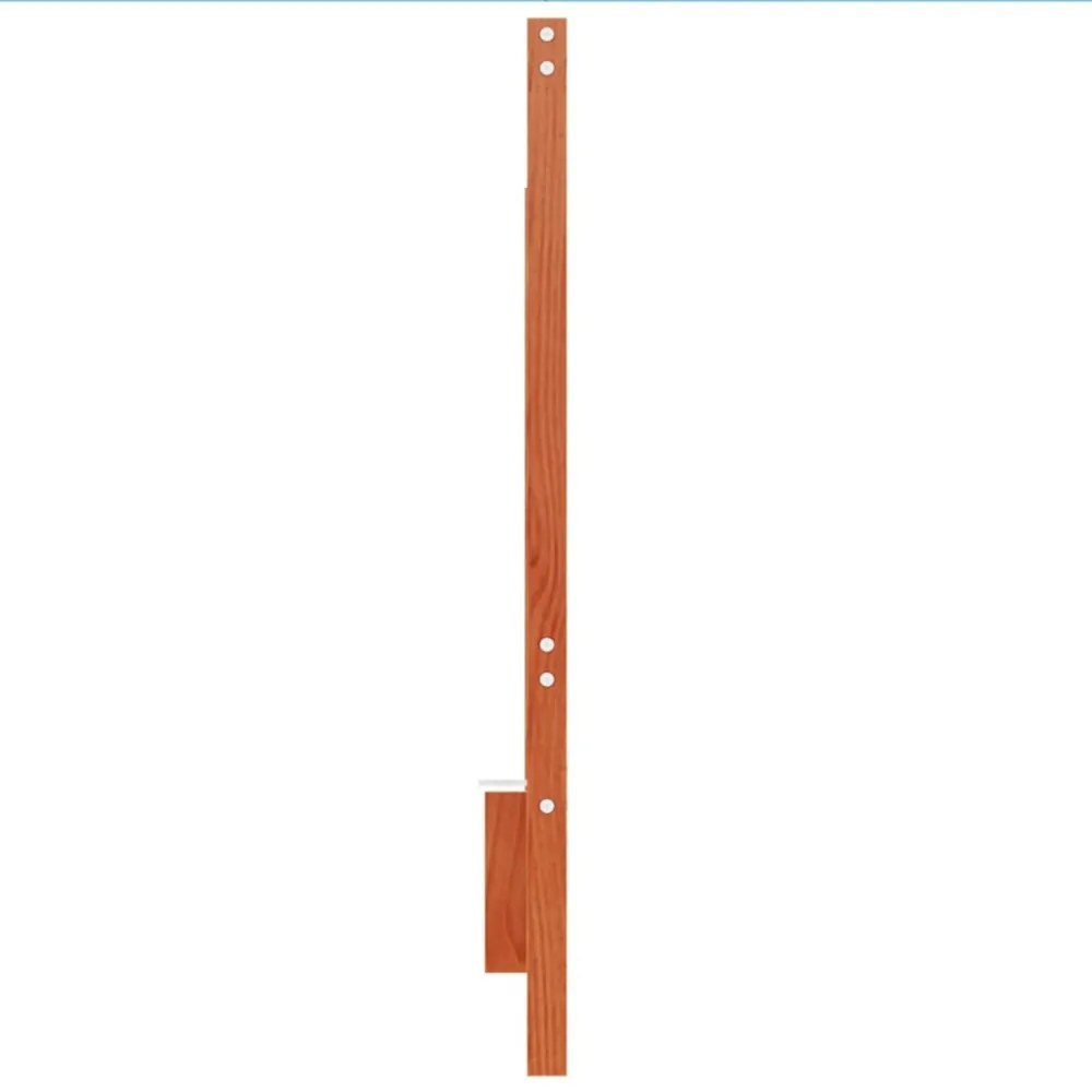 viaszbarna tömör fenyőfa fejtámla 140 cm