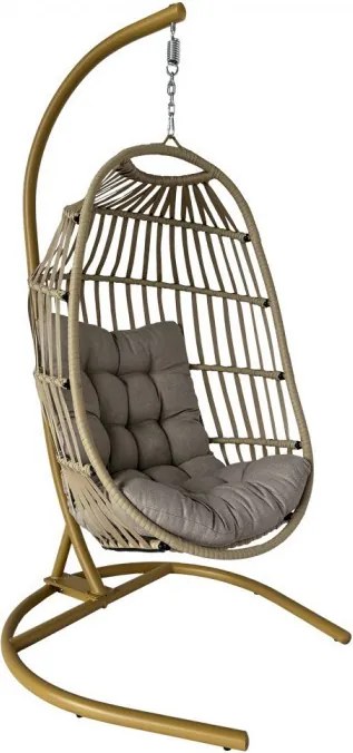 Kari függőfotel bézs