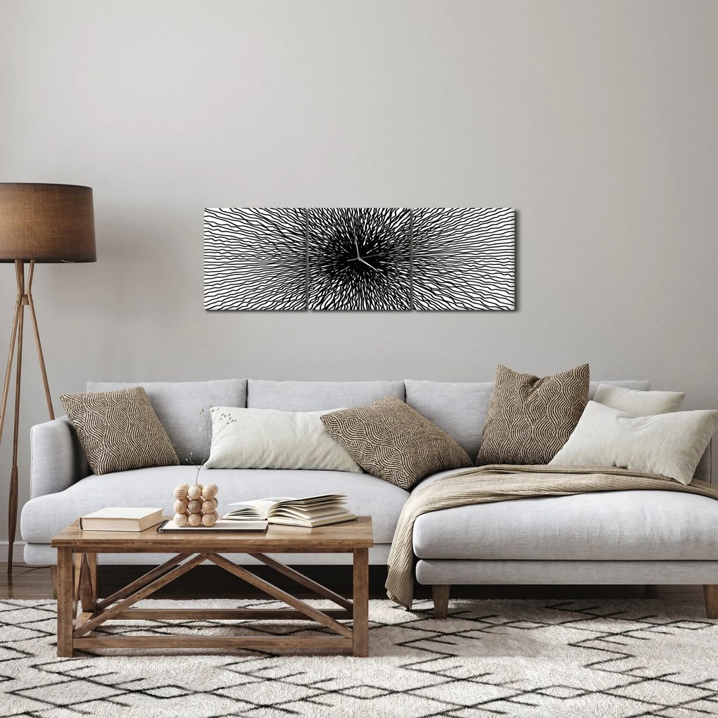 Kép - Közép (órával) (90x30 cm)