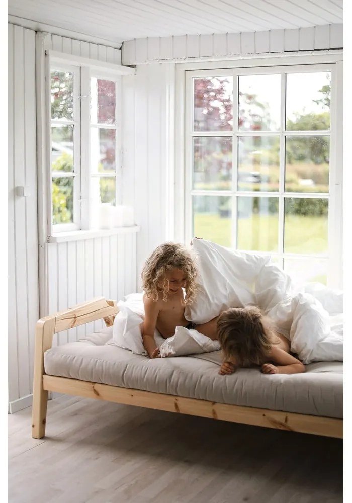 Mustársárga kinyitható kanapé 190 cm Grab Carob – Karup Design