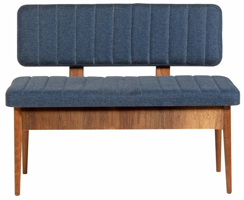 Vina Dark Blue and Walnut pad