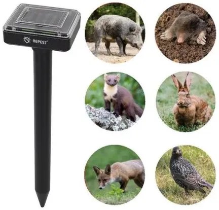 Napelemes vakondriasztó - REPEST - 2 db