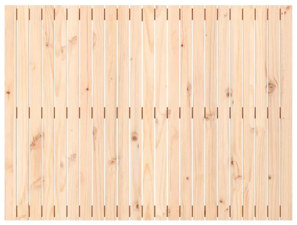 tömör fenyőfa fali fejtámla 146,5x3x110 cm