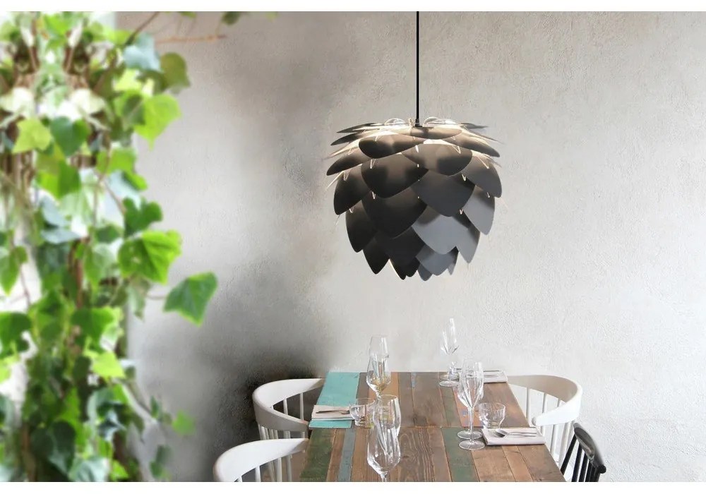 Antracitszürke lámpabúra ø 59 cm Aluvia – UMAGE