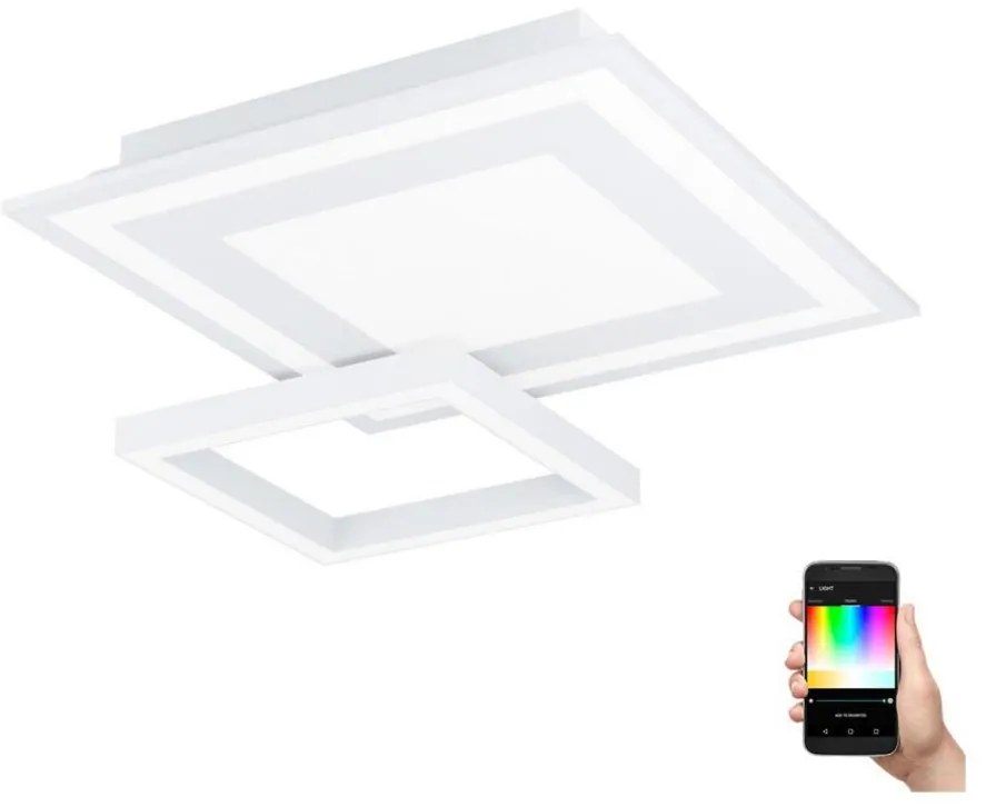 Eglo 99311 - SAVATAEILA-C LED RGB dimmelhető mennyezeti lámpa, 20W, 230V