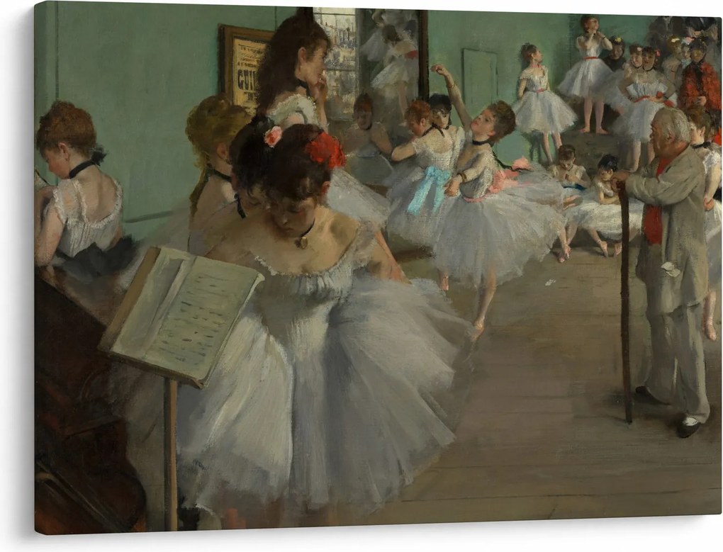 Kép - Edgar Degas, The Dance Class, reprodukciók (70x50 cm)