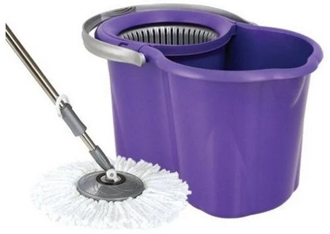 Planet Spin Mop forgófejes felmosó szett 19 liter (vödör nyél mop)