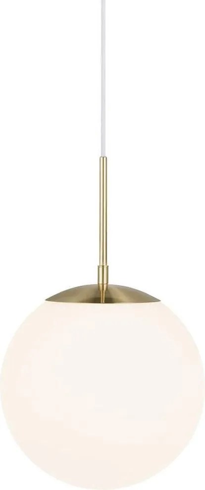 Nordlux glamour modern függeszték grant fehér sárgaréz nor2010563035