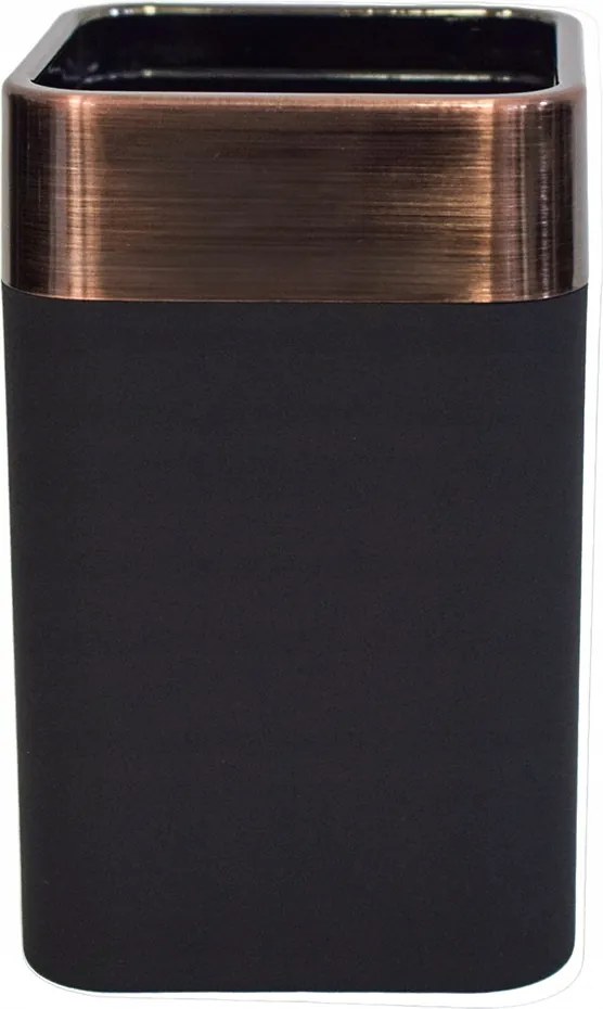 Fekete Fogkefe Bögre Paszta Réz Fürdőszobai Kivitel Ellenálló