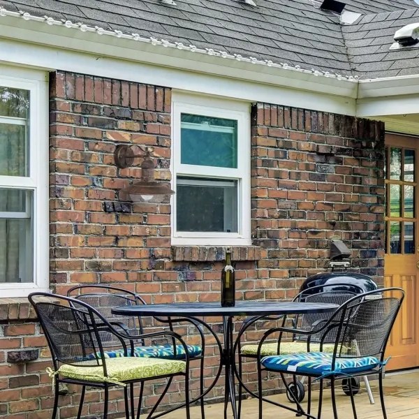 Brilagi - Kültéri fali lámpatest MOLDE 1xE27/60W/230V IP44 bronz/patina