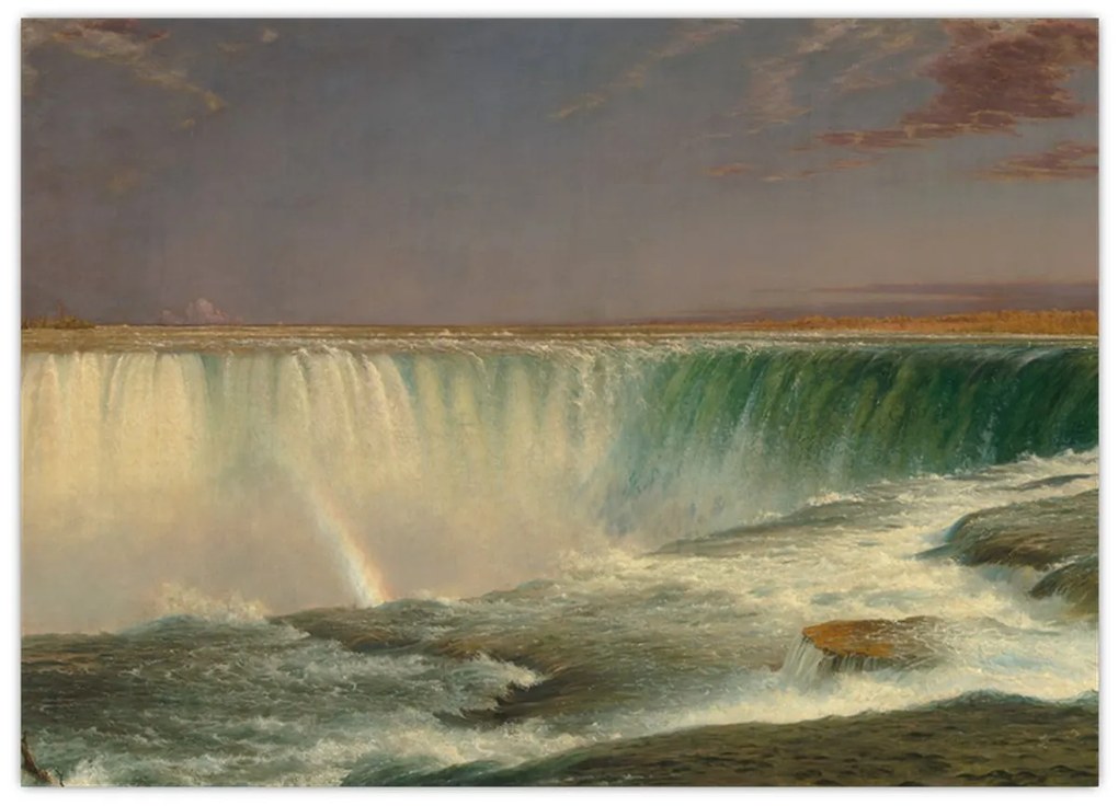 Kép - Frederic Edwin Church, Niagara, reprodukciók (70x50 cm)