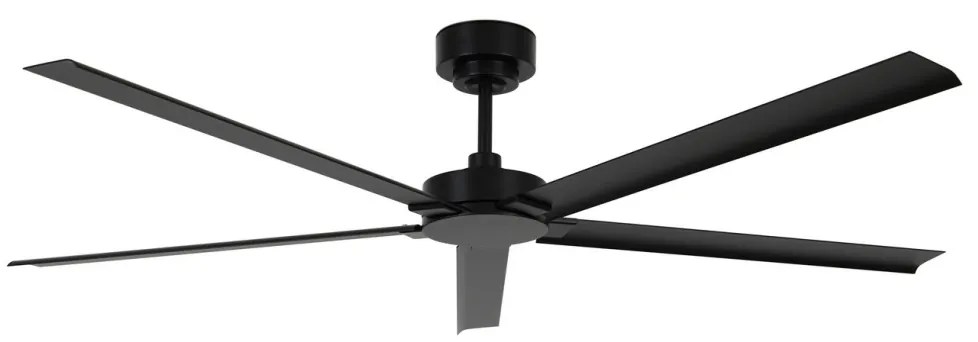 Lucci air 21616149 - MONZA mennyezeti ventilátor IP55 fekete, DO-val