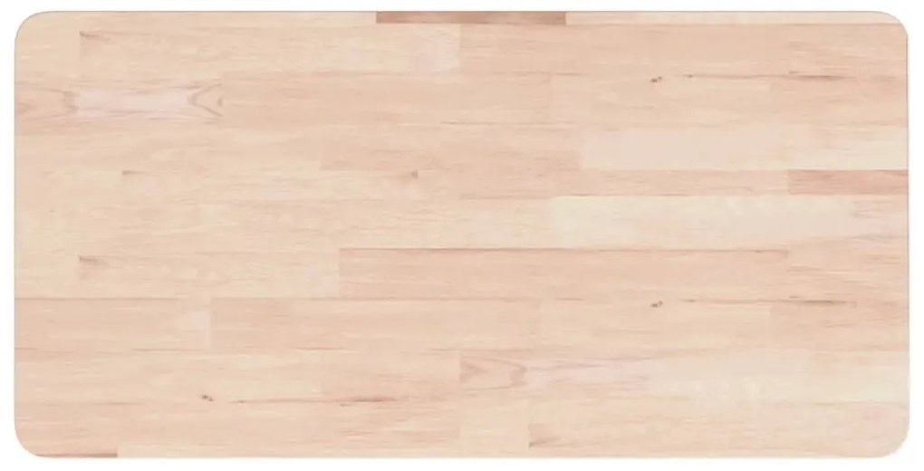 kezeletlen tömör fa fürdőszobai pult 80 x 40 x 2,5 cm