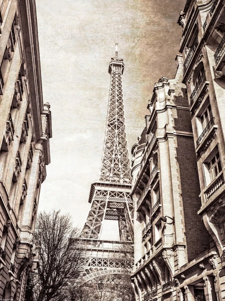 Poszter 30x40cm Eiffel-torony, Assaf Frank