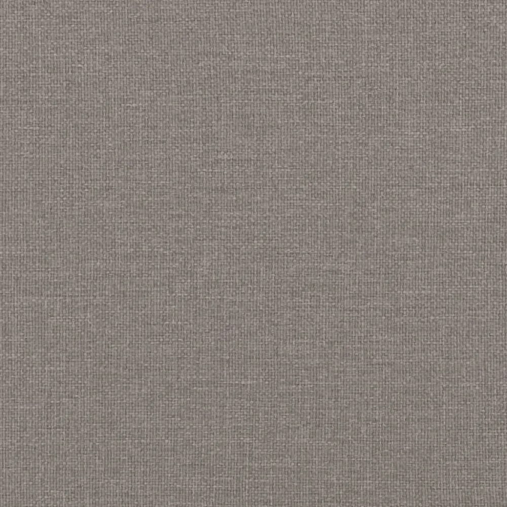 tópszínű szövet ágykeret fejtámlával Dover 80 x 200 cm