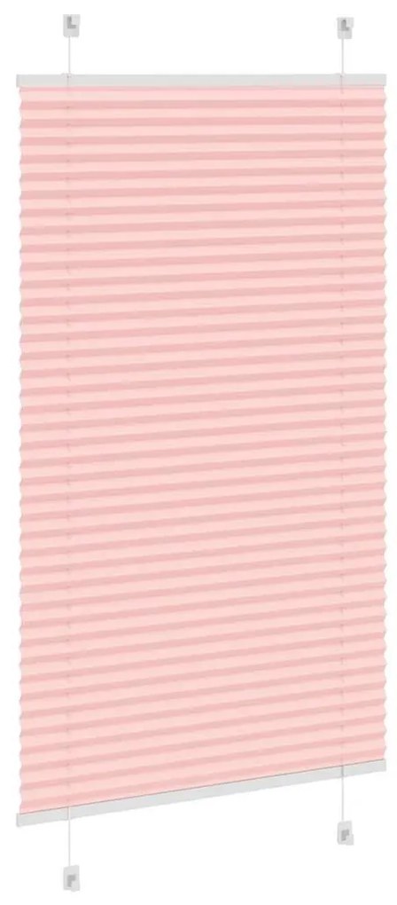 pliszírozott redőny rózsaszín 70x100 cm szövetszélesség 69,4 cm
