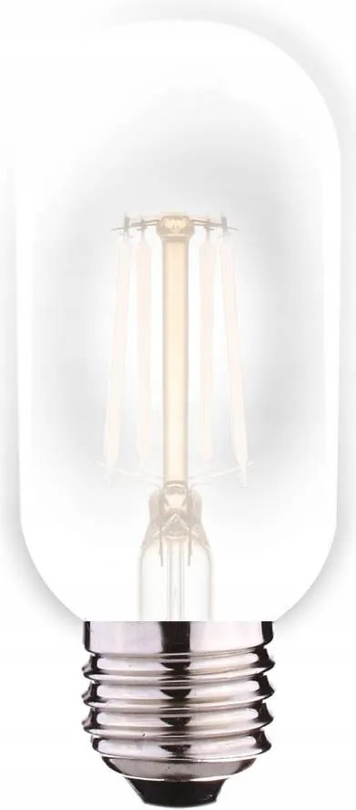 Dekorációs izzó Led filament semleges T40 tubus E27 4W 450lm 4000K Inq