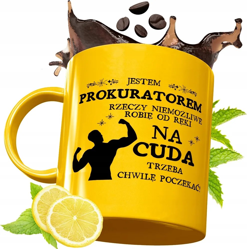 Prémium Arany Bögre Ügyésznek Ajándék Nyomtatott Fotóval