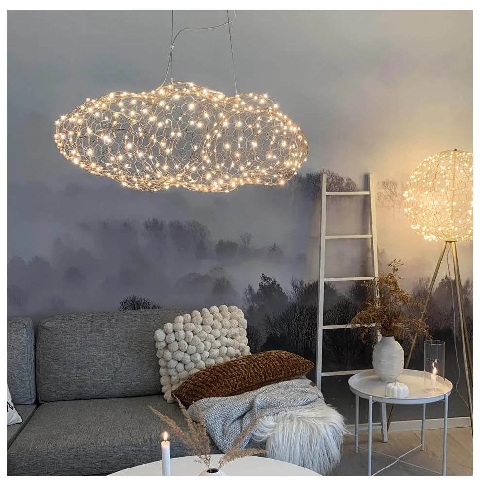 ByRydens 4201250-6501 - LED Csillár zsinóron HAYDEN LED/15W/230V arany