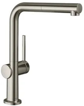 Hansgrohe Talis mosogató csaptelep kihúzható zuhannyal rozsdamentes acél megjelenés 72808800