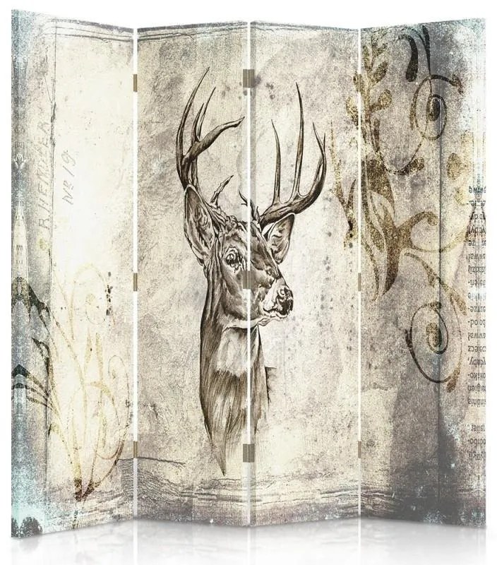 Gario Paraván Distinguished Deer Méret: 145 x 170 cm, Kivitelezés: Klasszikus paraván