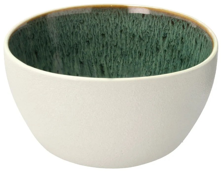 Fehér-zöld kőedény tálka 400 ml Gastro White/Green – Bitz