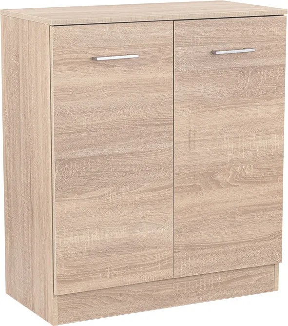Miami komód 2 ajtós 80x92 cm sonoma tölgy-sonoma tölgy