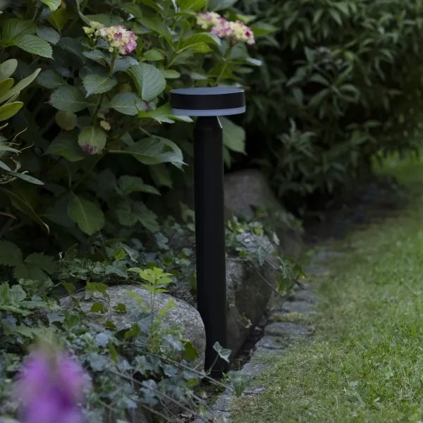 Brilliant - LED Napelemes lámpa érzékelővel MAGUA LED/4W/3,7V 50,2 cm IP44 fekete