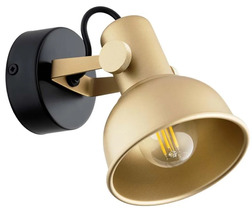 Argon 8248 - Spotlámpa LENORA 1xE14/7W/230V arany/fekete