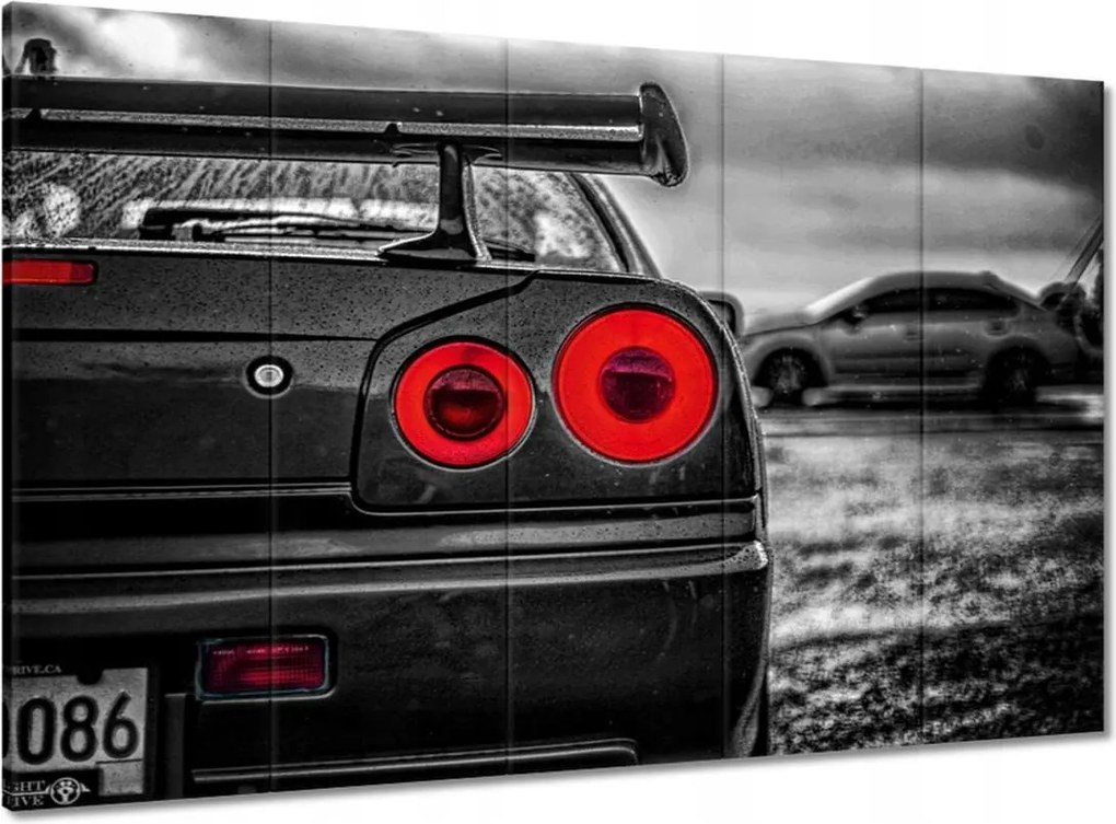 Képek 100x70 Sport Nissan Gtr Lámpák