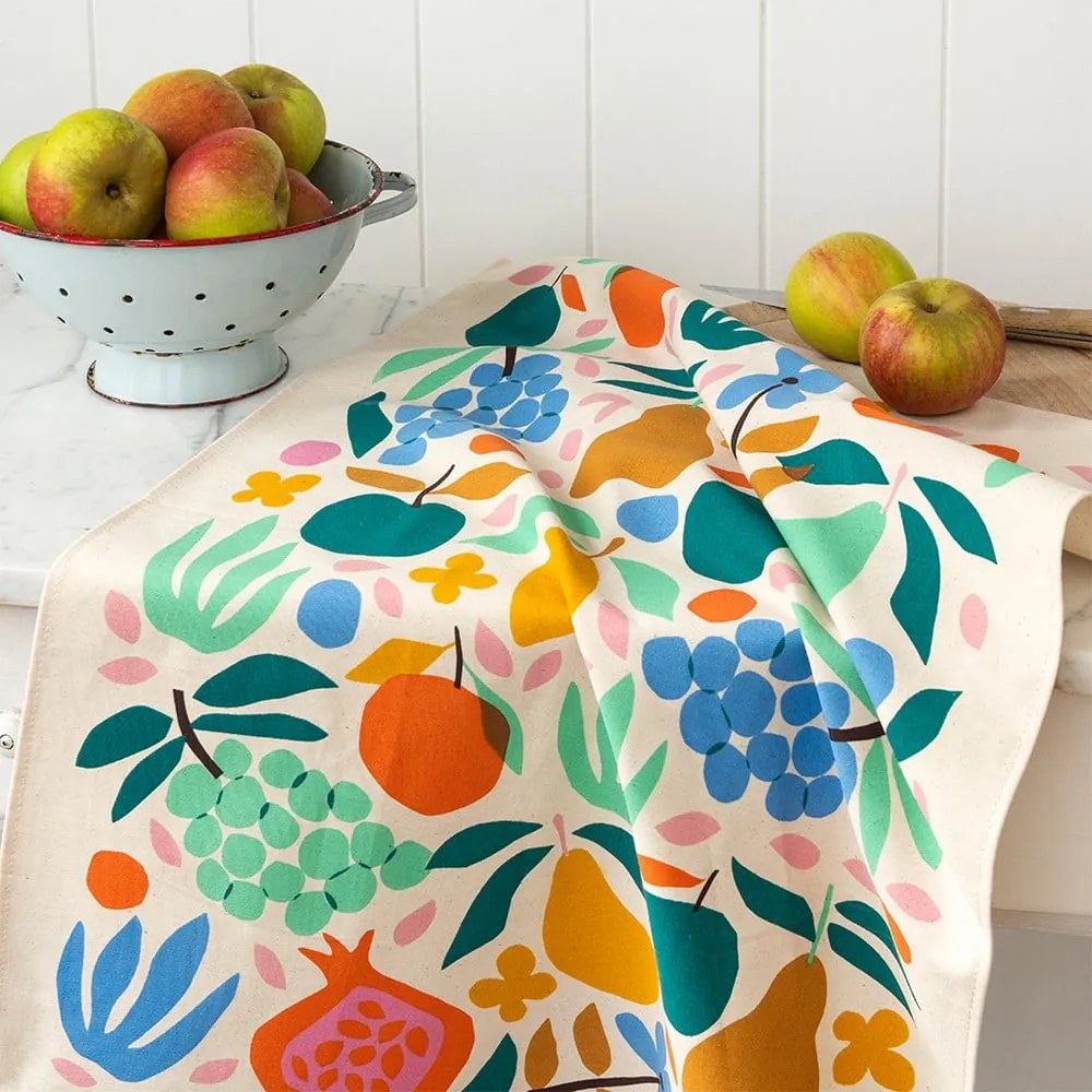 Pamut konyharuha 50x70 cm Fruits de Provence – Rex London