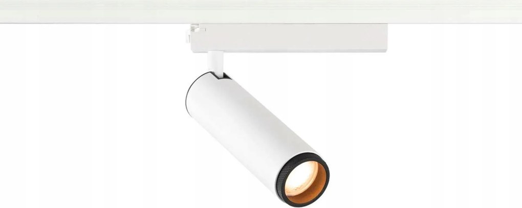 Nagy Fehér Slv Fogás! M 1~ spotlámpa, hengeres, 2700K, 20W, Fázis, 42°, fehér/piros