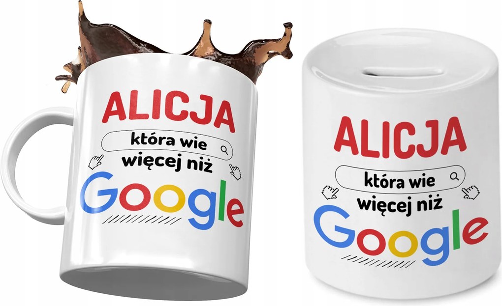 Alice Bögre Ajándék persely szett fényképes nyomtatással