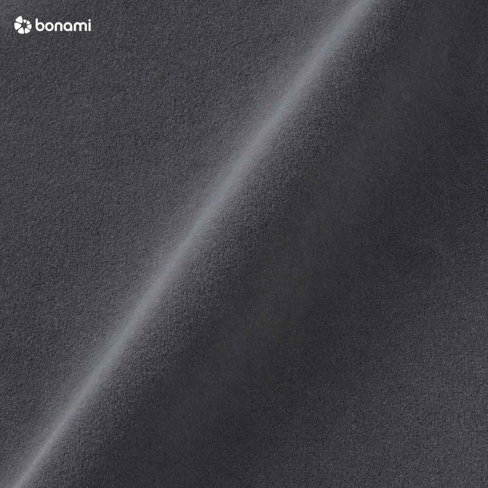 Eden szürke bársony kanapé, 237 cm - Scandic