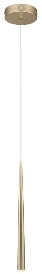 Aranyszínű LED függőlámpa ø 14 cm Cala – Trio Select