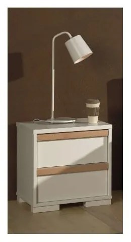 Fehér gyerek éjjeliszekrény London – Vipack