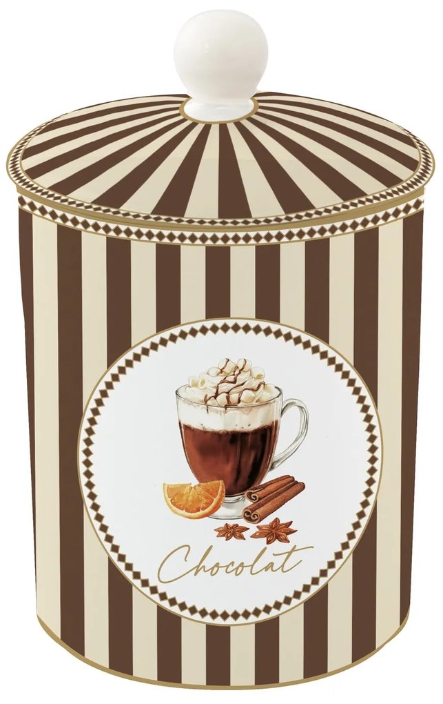 Porcelán nagy keksztároló 11,5x18 cm díszdobozban Sweet Moments