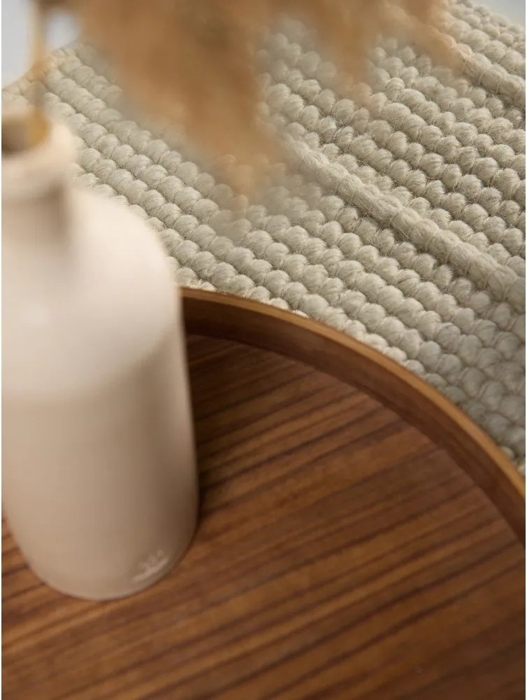 Krémszínű kézi szövésű gyapjú szőnyeg 200x300 cm Camden Parker – Ted Baker