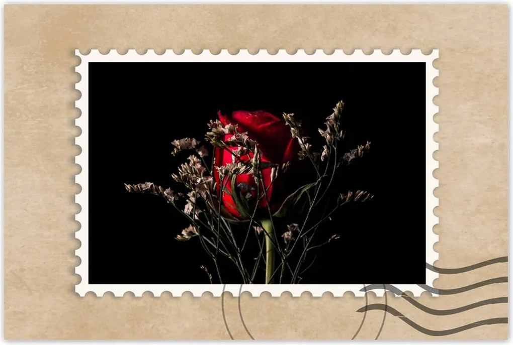 Poszterek 120x80 Rózsa Virág Virágok Rózsa