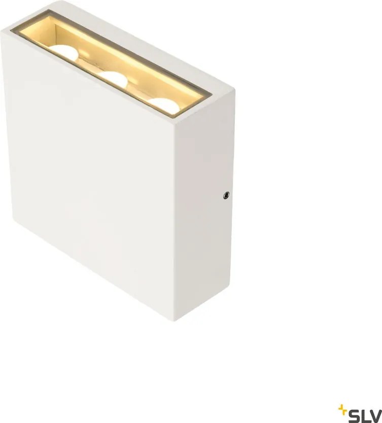 SLV 1005125 QUAD Modern Kültéri Fali Lámpa Fehér LED IP54