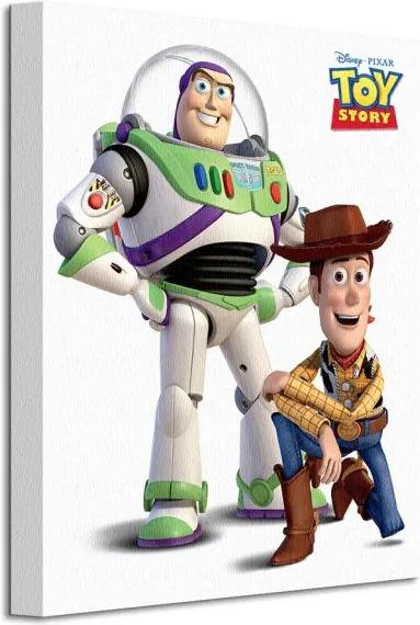 Vászonkép Disney Toy Story (Buzz and Woody) 30x40cm WDC92529