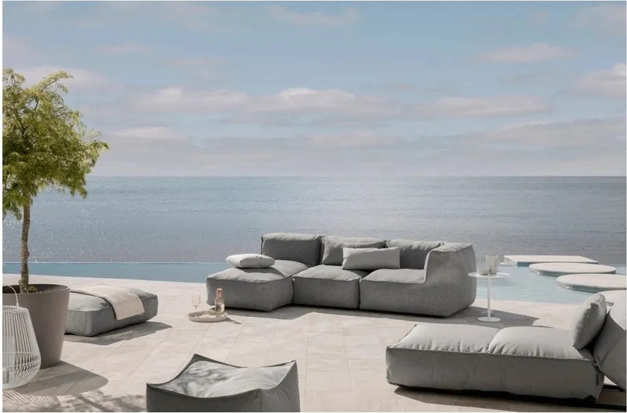 Szürke kerti lábtartó Grow – Blomus