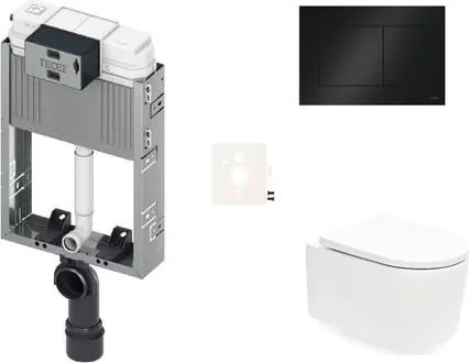 Fali WC szett SAT befalazáshoz SIKOTZREX72BL
