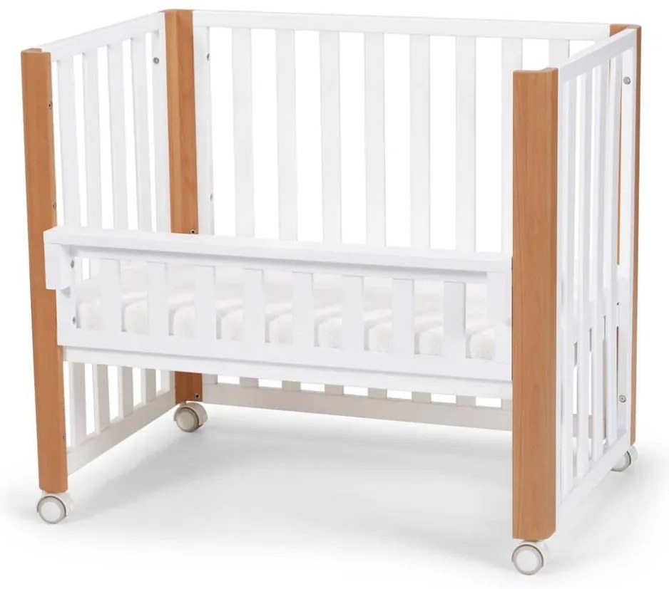 KINDERKRAFT SELECT - KOYA Premium 4 az 1-ben kiságy, bükk/fenyő