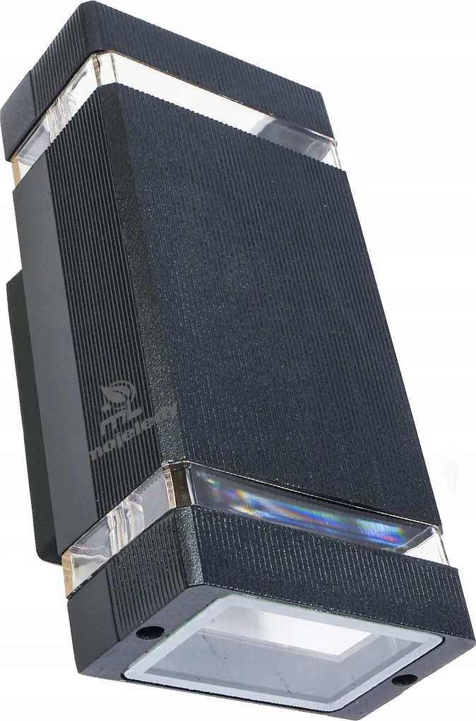 Fali kültéri lámpa GU10 IP44 fekete